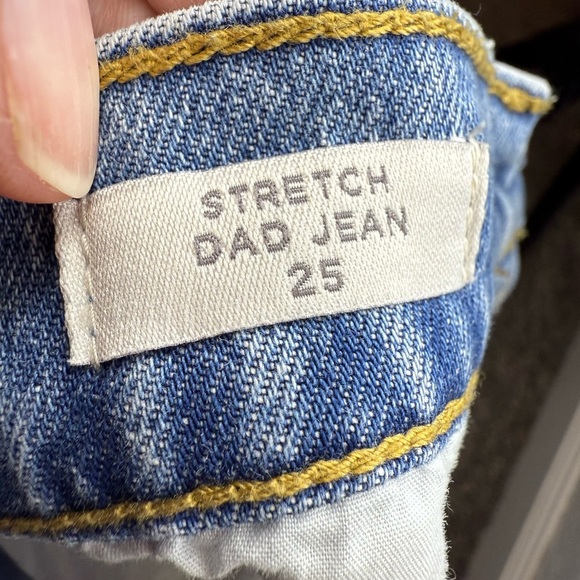 PacSun High Rise Blue Jeans with Distressed Vintage Look - Picture 3 of 3